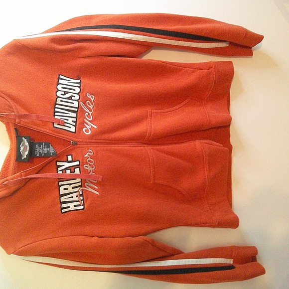 Harley-Davidson Red Hoodie - Picture 1 of 3